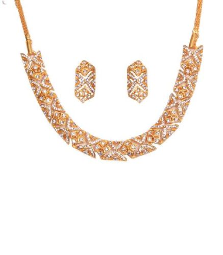 Jack Jewels Gold Plated Rajasthani Necklace, Gender : Female