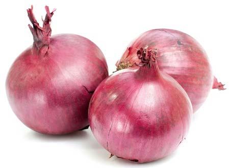 Fresh red onion, Shape : Round
