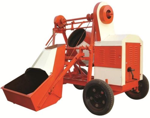 Full Bag Concrete Mixer With Hopper