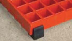 Non Polished Rubber Feet For Grating, Feature : Durable, Fine Finished, Heat Resistance