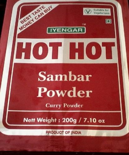 Blended Organic Sambar Powder For Spices