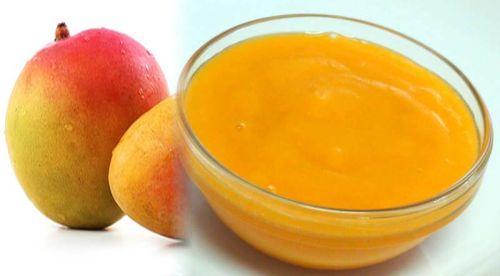 Mango pulp, Texture : Thick & Smooth