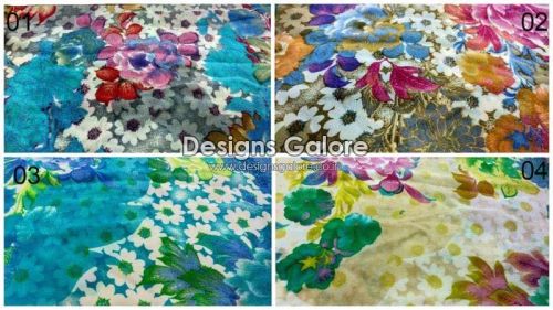 Printed Georgette Fabric