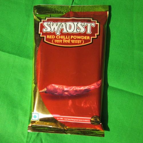 SWADIST Blended Red Chilli Powder, For Cooking, Spices, Packaging Type : Plastic Pouch