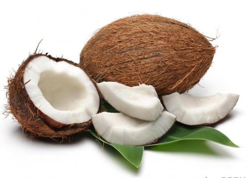 Fresh coconut, Texture : Hard