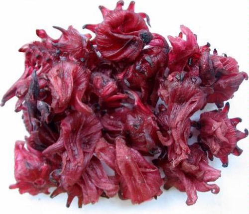 Dried hibiscus flower