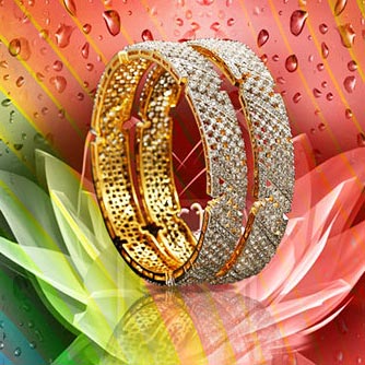 American Diamond Bangles