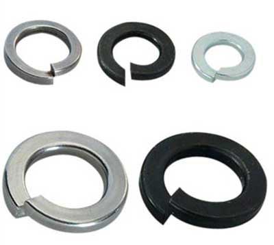 Round Metal Spring Washers, For Automobiles, Size : 0-15mm