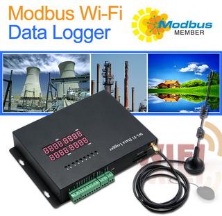 Metal Modbus Wi Fi Data Logger, Packaging Type : BLACK