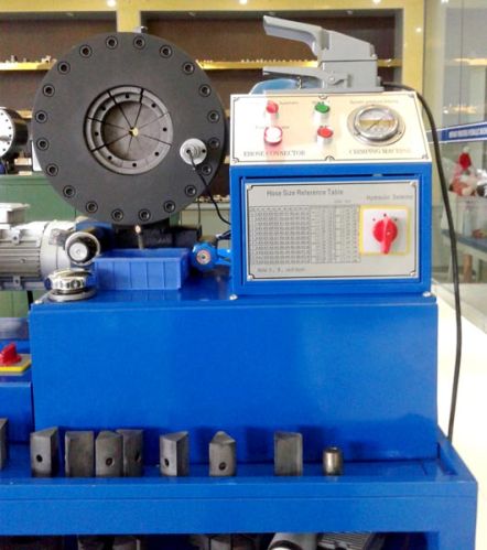 Yjk-120 Hydraulic Hose Crimping Machine, Packaging Type : Blue