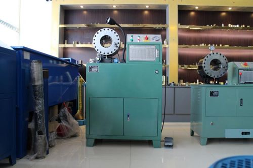 Yjk-51z Hydraulic Hose Crimping Machine, Packaging Type : Green