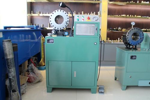 Yjk-51z1 Hydraulic Hose Crimping Machine, Packaging Type : Green