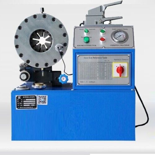 Hydraulic Hose Crimping Machine, Packaging Type : Blue