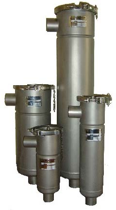 SS 304 Eco Bag Filter Housing (EBV-B2-6S5-2F-V)