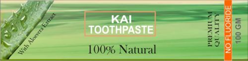 Toothpaste, material: Aloe Vera Extract, Neem extract, Yashtimadhu