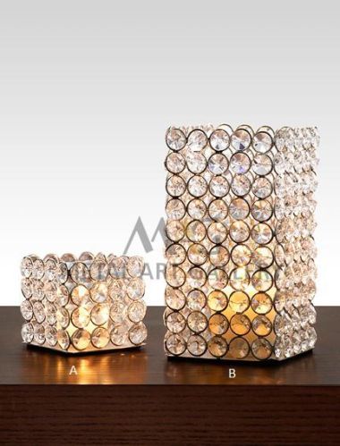 Crystal Beads T-light Holder