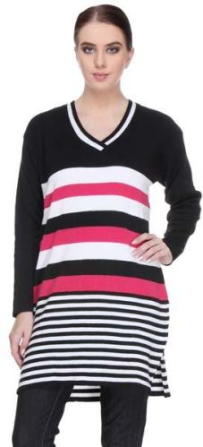 Printed Ladies Woolen Kurtis, Occasion : Casual Wear