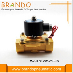 Two Way Direct Drive Brass Water Solenoid Valve