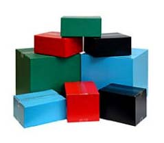 Multi Coloured Corrugated Boxes