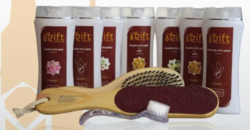 Argan Oil Shampoo, Brand Name : Giftnature, Form : bottle