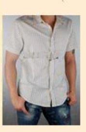 Striped Pure Cotton Mens Casual Shirts, Size : XL