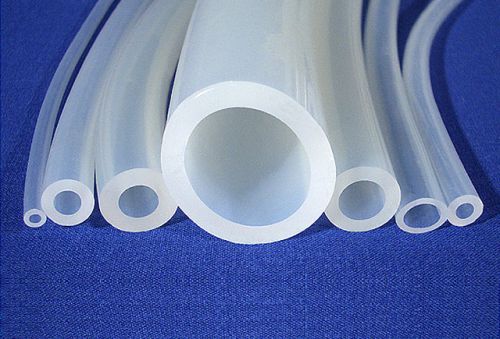 Plain Silicone Tube, Color : Red, Transparent, White