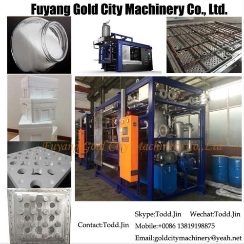 Auto EPS Shape Moulding Machine With Vacuum