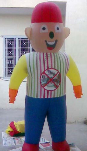 Walking Character Inflatable