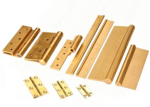 Brass Extrusion Sections Hinges Profiles