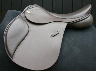 Jumping Saddle, Color : Brown