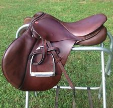 Jumping Saddles, Color : Dark Brown