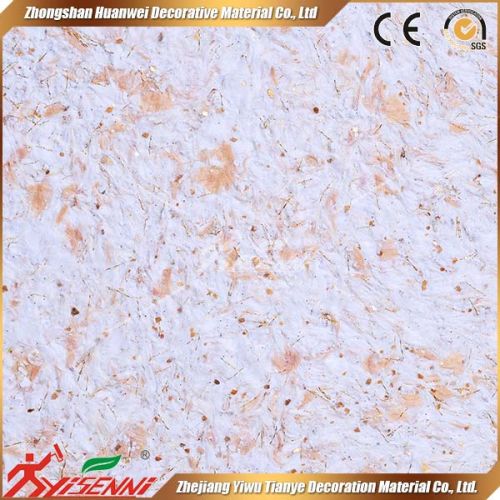 Textile fiber cotton YISENNI Fashion Ceiling Liquid Wallpaper for Brush