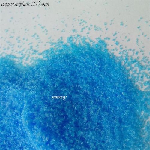 Copper Sulphate, Brand Name : Sunway, Purity : 96%min