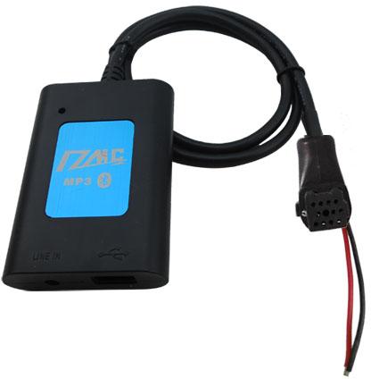 Car USB Bluetooth Mp3 Player, Packaging Type : black+blue