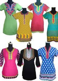 Printed Pure Silk Ladies Kurtis, Size : M, XL