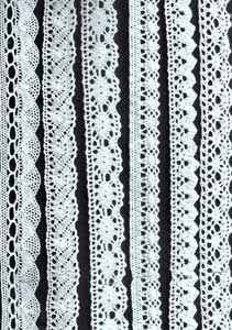 Crochet Laces, For Garments, Length : 12inch, 18inch, 24inch, 36inch, 48inch