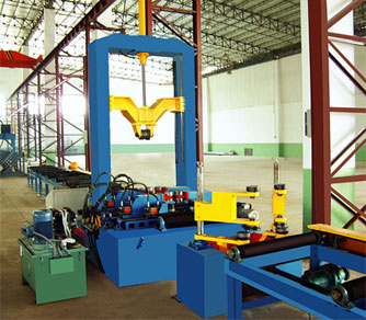 H Beam Assembling Machine