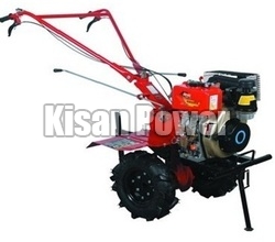 Manual Diesel Power Tiller, Color : Red, Black, Weight : 600-800kg