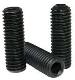 Knurled Cup Point Socket Set Screws, For Industrial Use, Length : 0-25mm