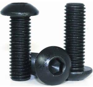 Black Plated Socket Button Head Cap Screws, Grade : 10.9/12.9