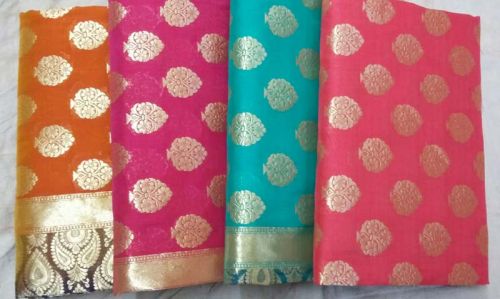 Printed Paithani Opadha Buti Sarees, Feature : Anti-Wrinkle, Comfortable, Impeccable Finish