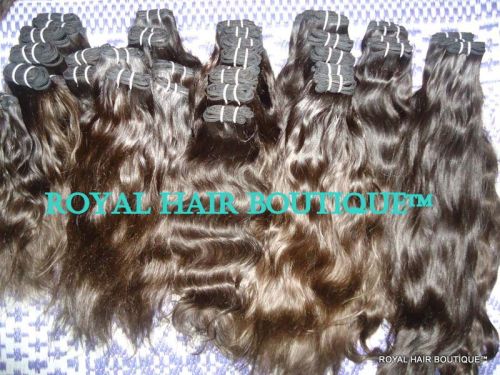 Remy Virgin Natural Curly Hair, Length : 22 Inches