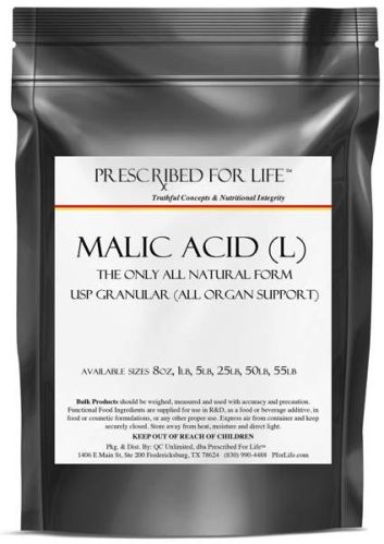 L Malic Acid - Natural Form Powder