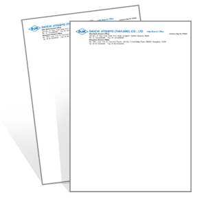 Letterheads (Screen Printing)