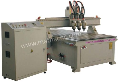 Three Spindle Carving Machine