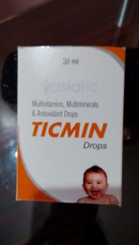 Ticmin Drops, Form : Liquid