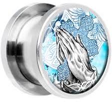 Surgical Steel Ear Plug Body Jewelry, Fashion Body Piercing Jewelry