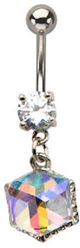 Christmas Present Stainless Steel Navel Belly Ring Christmas Body Jewelry