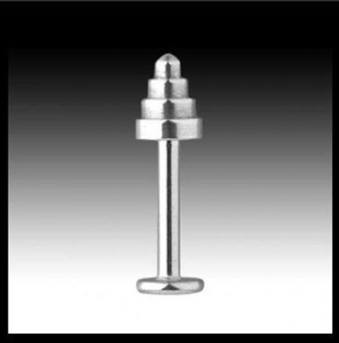 Stainless steel Step Cone Labret Bar