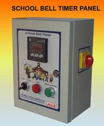 Automatic Factory Siren Timer Controller Panel